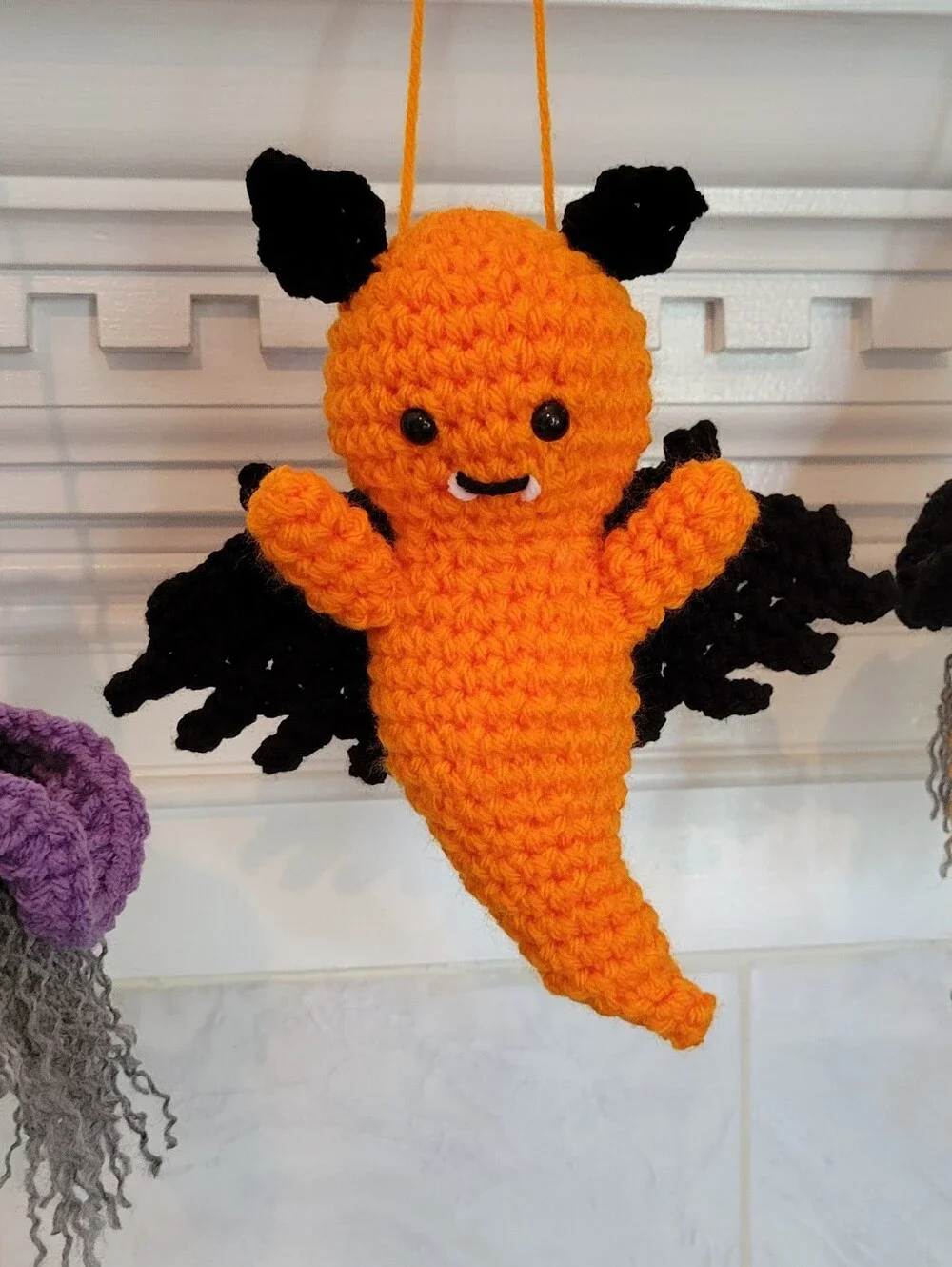 BUNDLE Crocheted halloween Items And Save, Mix And Match Spooky Ornaments